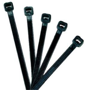 TIE; CABLE, 14 IN, BLACK, HEAV