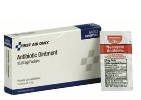 OINTMENT; ANTIBIOTIC .9G 10PK