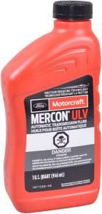 FLUID; MOTORCRAFT TRANSMISSION MERCON ULV 1 QT