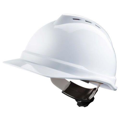HARD HAT; WHITE VENTED CLASS C