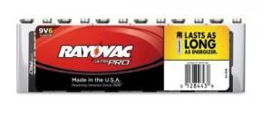 BATTERY; ALKALINE 9 VOLT SINGLE BATTERY