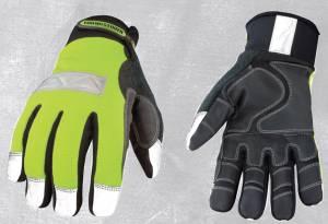GLOVE; MECHANIC WATERPROOF HI-VIZ XL 1 PR
