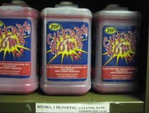 CLEANER; HAND CHERRY BOMB